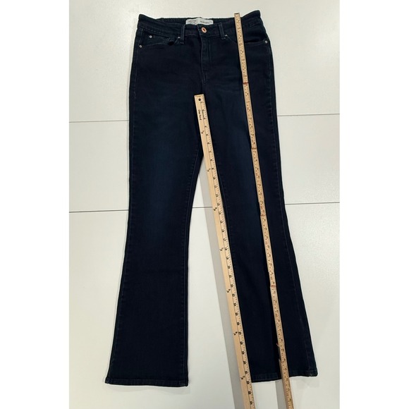 Signature by Levi Strauss Mid Rise Bootcut Jeans Dark Wash Women's W29 L34 313 - Picture 9 of 10